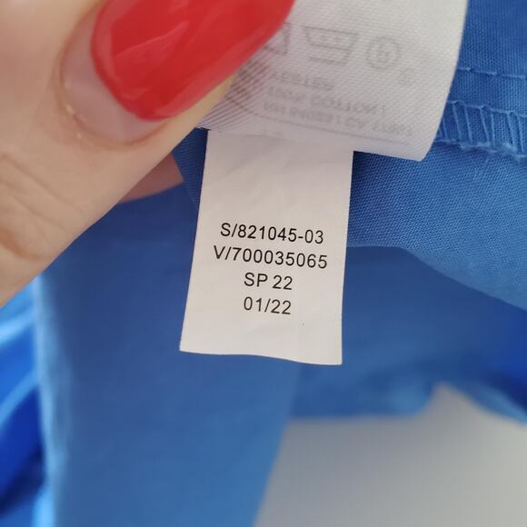 Banana Republic Dress Womens 14 Fit And Flare Sleeveless Midi Pockets - Picture 9 of 11